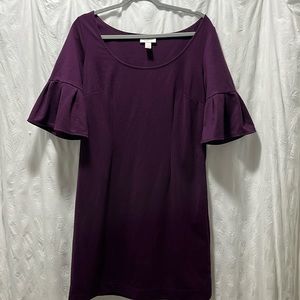 Loft Plum dress
